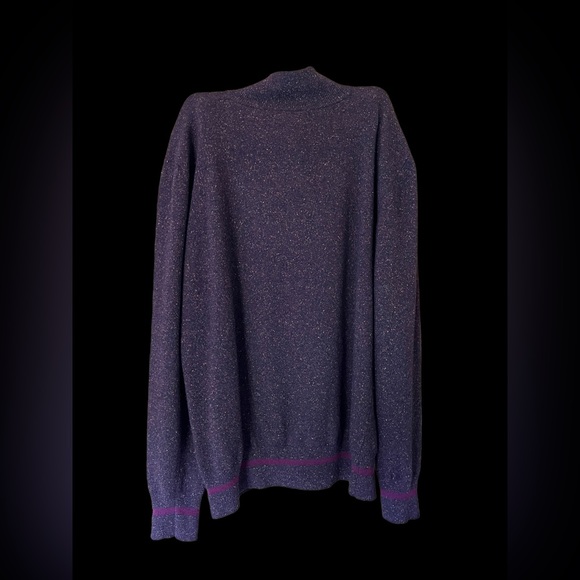 Bachrach Wool Silk Blend Quarter Zip Sweater NWOT, Size‎ Large - Picture 2 of 5
